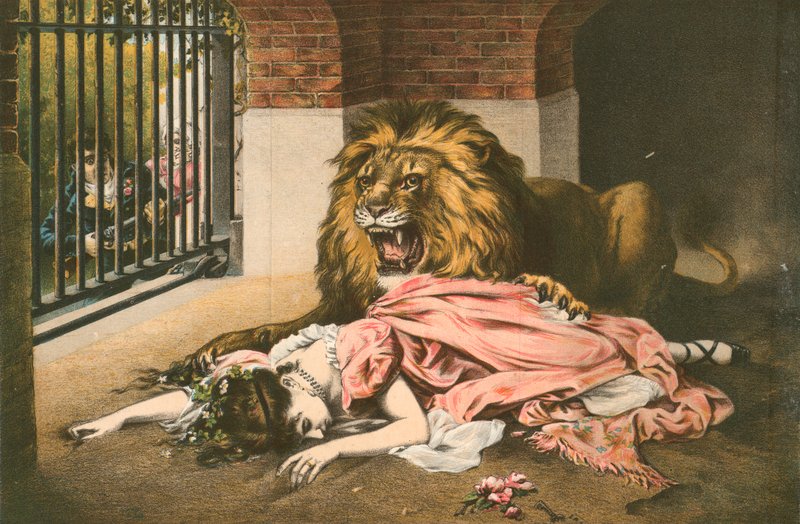 Løvens brud av Gabriel Max