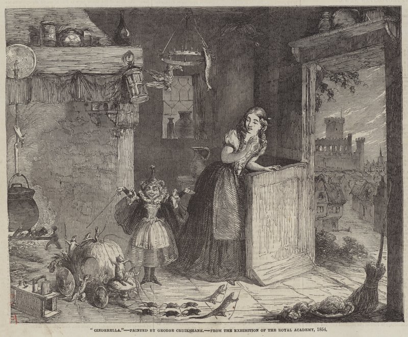 Askepott av George Cruikshank