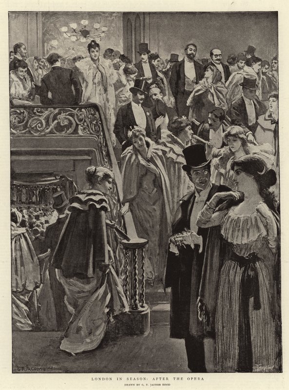 London i sesongen, etter Operaen av George Percy Jacomb Hood