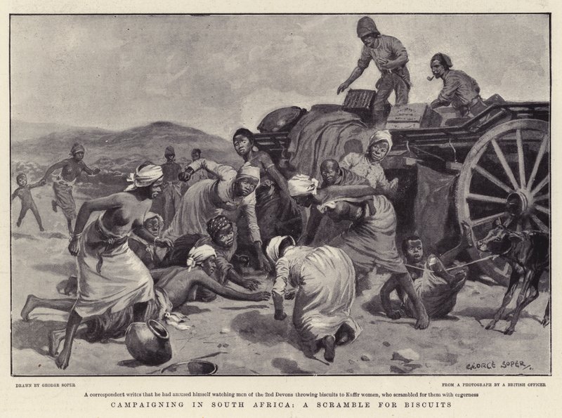 Kampanjer i Sør-Afrika, en kamp for kjeks av George Soper