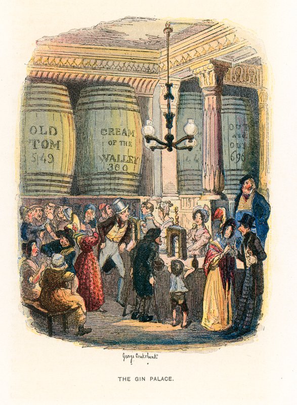 Illustrasjon for Hard Times av George (after) Cruikshank