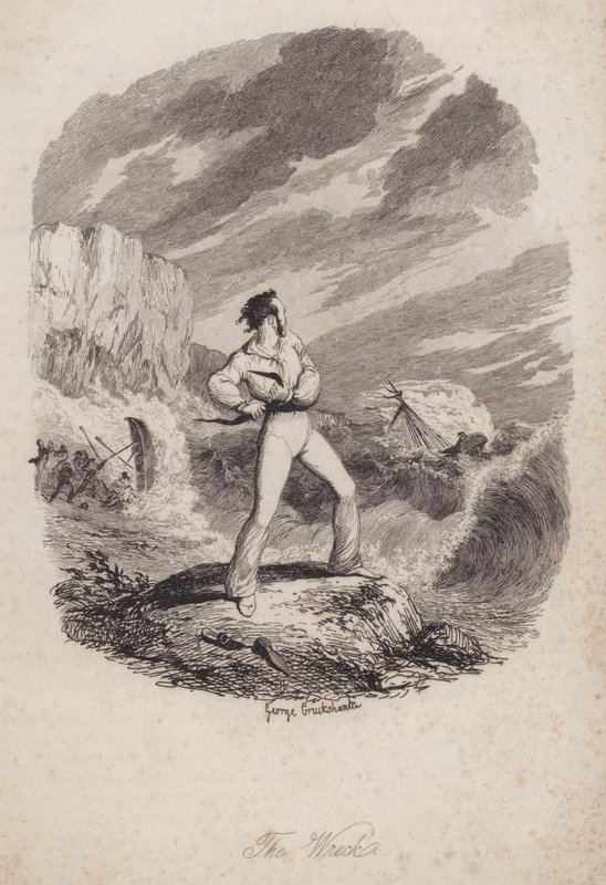 Vraket (gravering) av George (after) Cruikshank