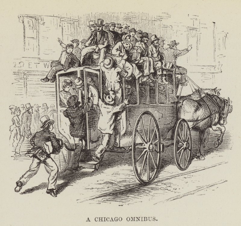 En Chicago Omnibus av George Augustus Sala