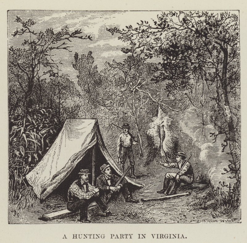 Et jaktfest i Virginia av George Augustus Sala