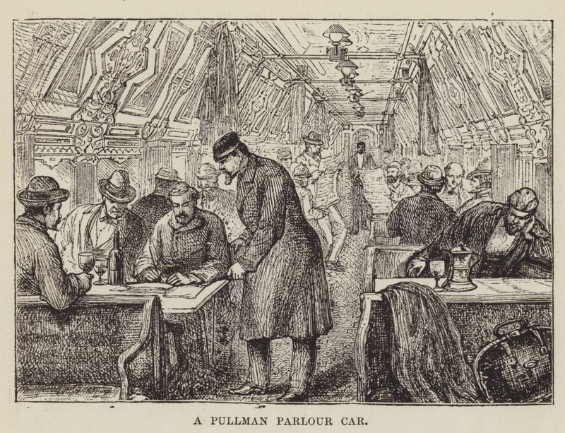 En Pullman Parlor Car av George Augustus Sala