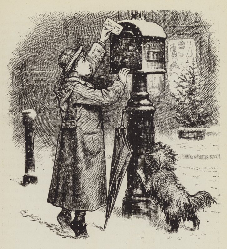 Poster et brev av George Augustus Sala