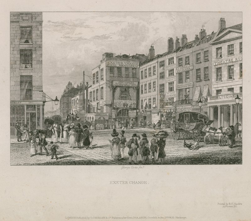 Exeter Change av George Cooke