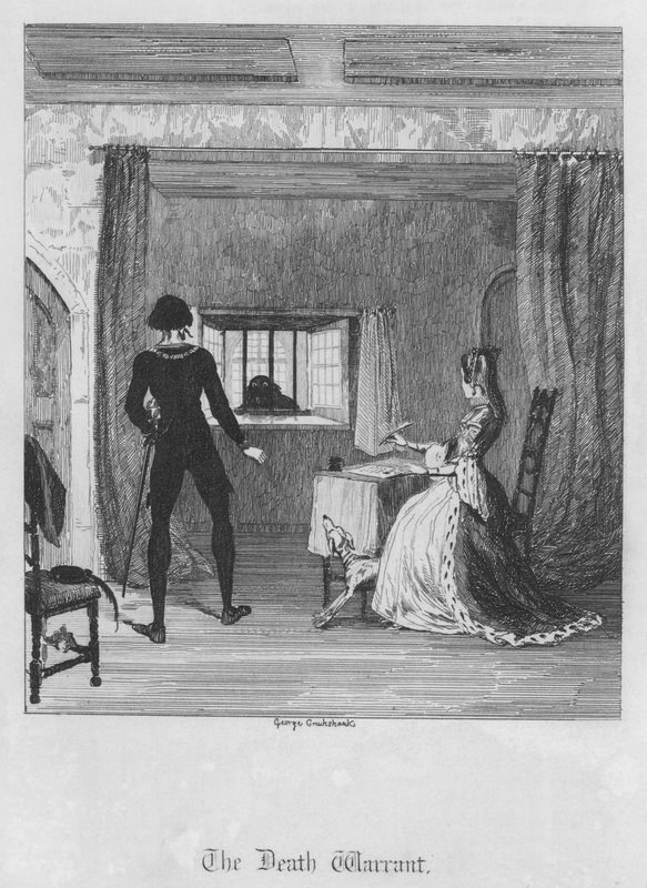 Dødsordren (gravering) av George Cruikshank