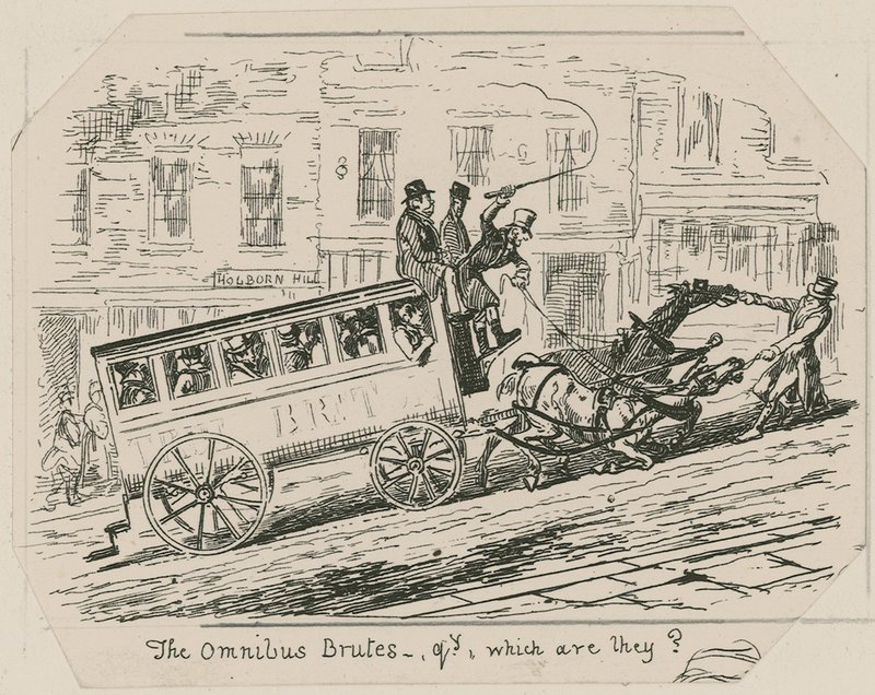 Omnibus-dyrene ... som er de av George Cruikshank