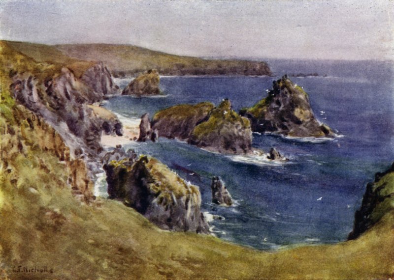 Kynance Cove av George Franck Nicholls