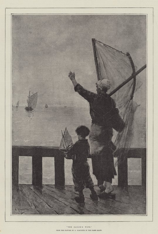 Sjømannskona av George Haquette
