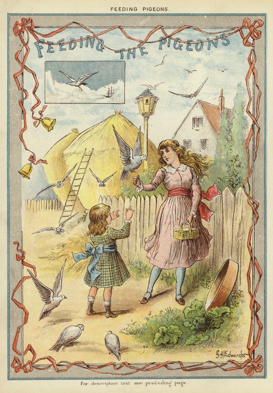 Mate duene (chromolitho) av George Henry Edwards