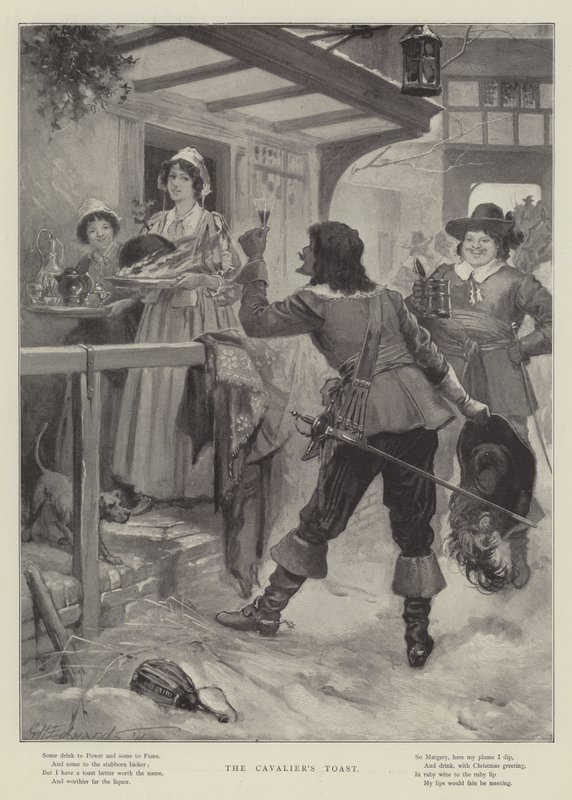 Kavalerens Toast av George Henry Edwards