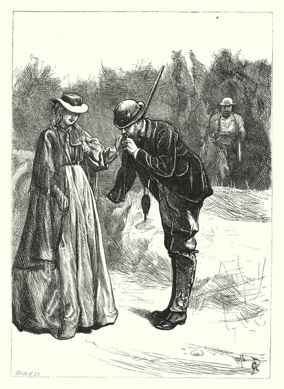 The Bird's Promise (gravering) av George John Pinwell