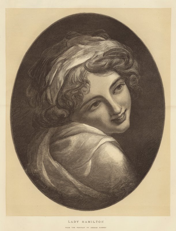Lady Hamilton av George Romney