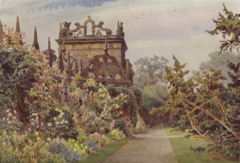 Forgården, Hardwick av George Samuel Elgood