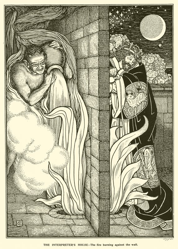 Tolkens hus (gravering) av George Woolliscroft Rhead
