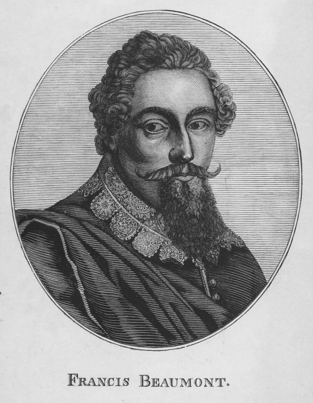 Francis Beaumont , engelsk dramatiker av George after Vertue