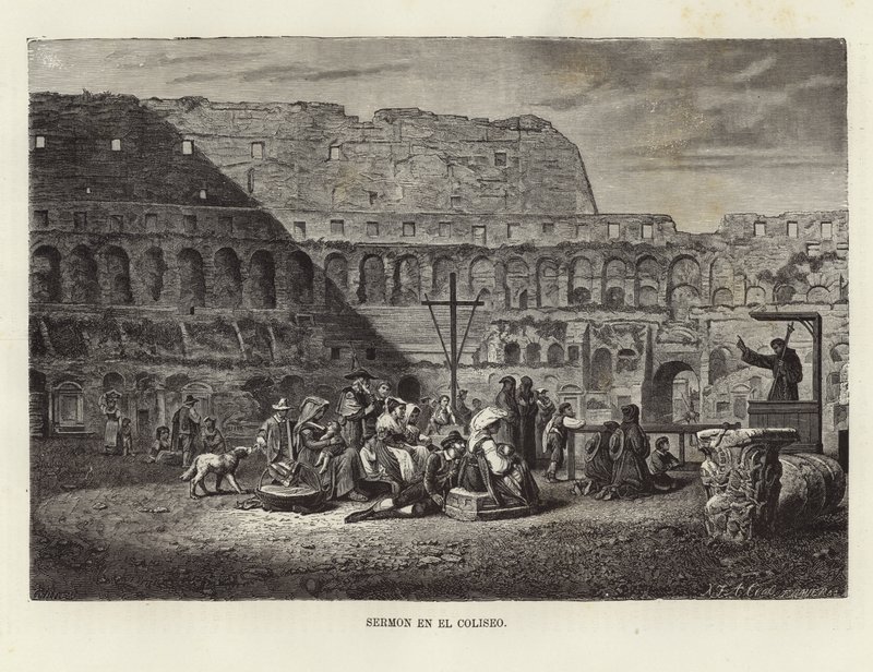 Preken på Colosseum av Gerlier