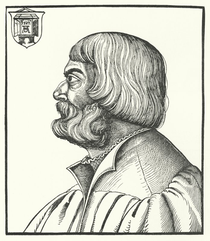 Albrecht Durer , tysk maler og trykkeri (gravering) av German School