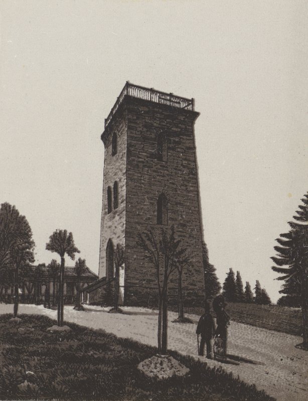 Jeg er lidenskapelig (litho) av German School