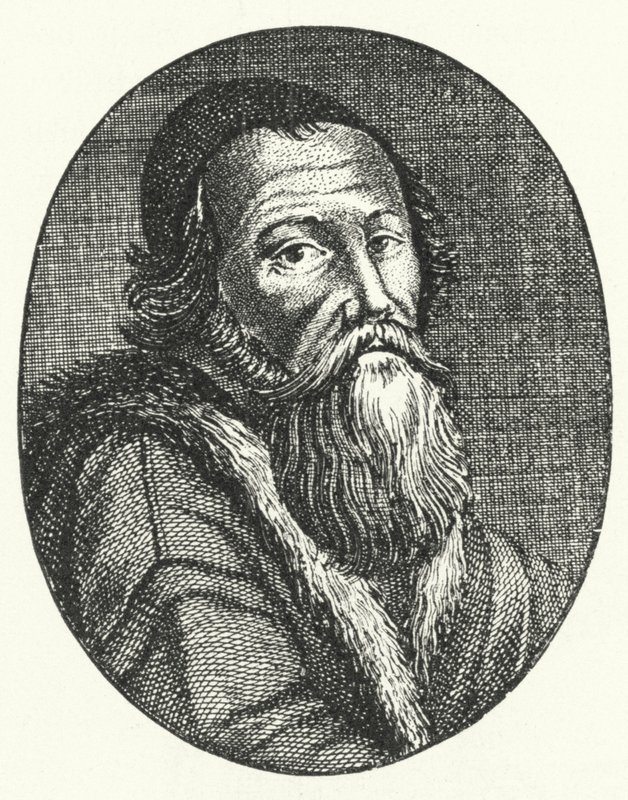 Amos Comenius , tsjekkisk forfatter og filosof (gravering) av German School