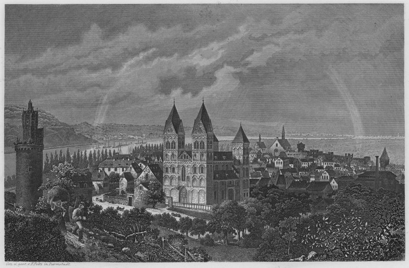 Andernach (gravering) av German School