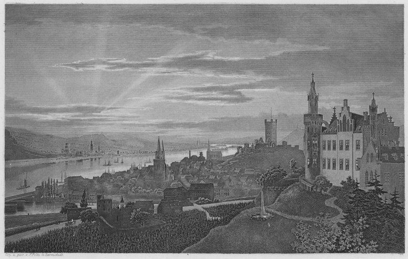 Bingen (gravering) av German School