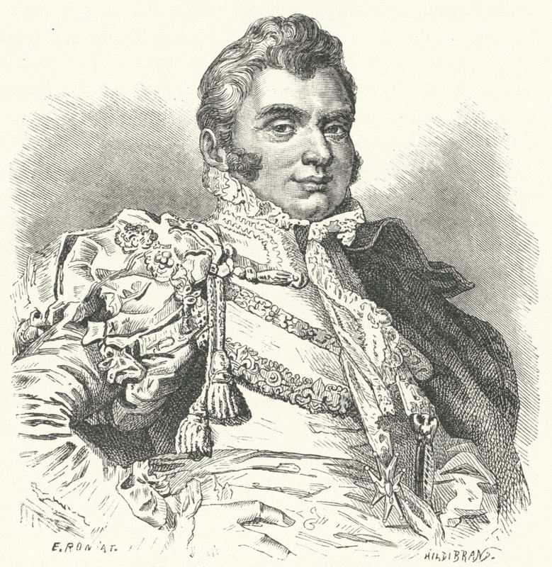 Charles Ferdinand, hertug av Berry (gravering) av German School