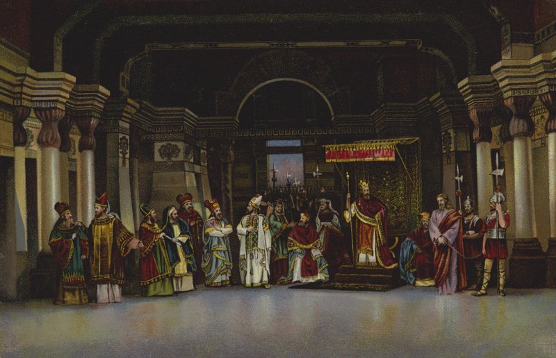 Kristus før Herodes av German School