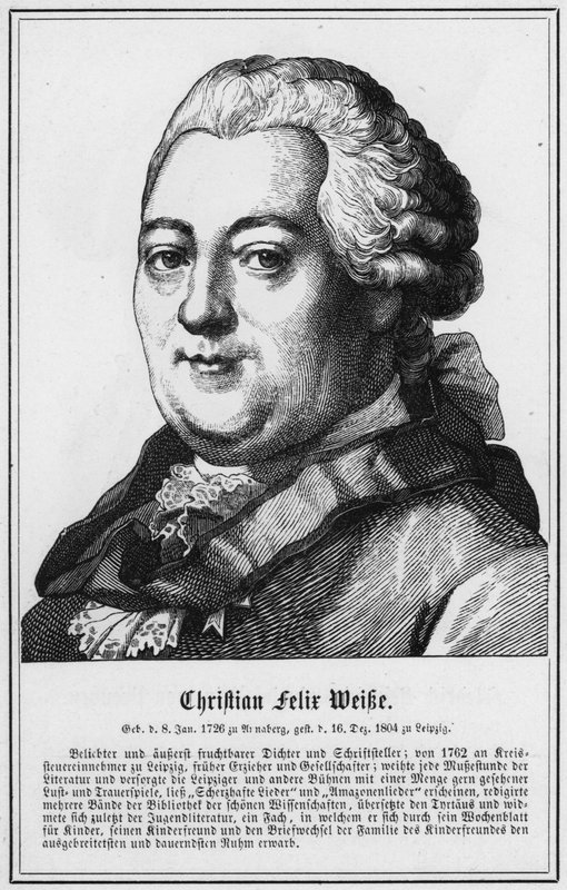Christian Felix Weibe (gravering) av German School
