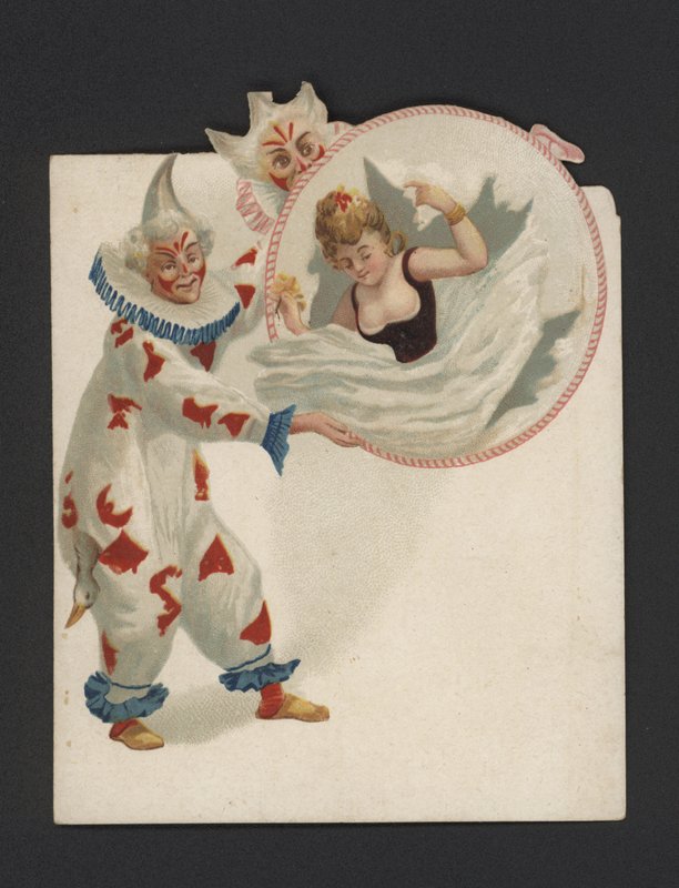 Klovner (chromolitho) av German School