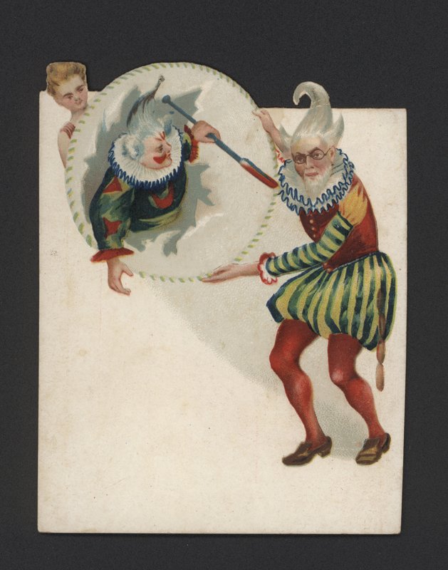 Klovner (chromolitho) av German School