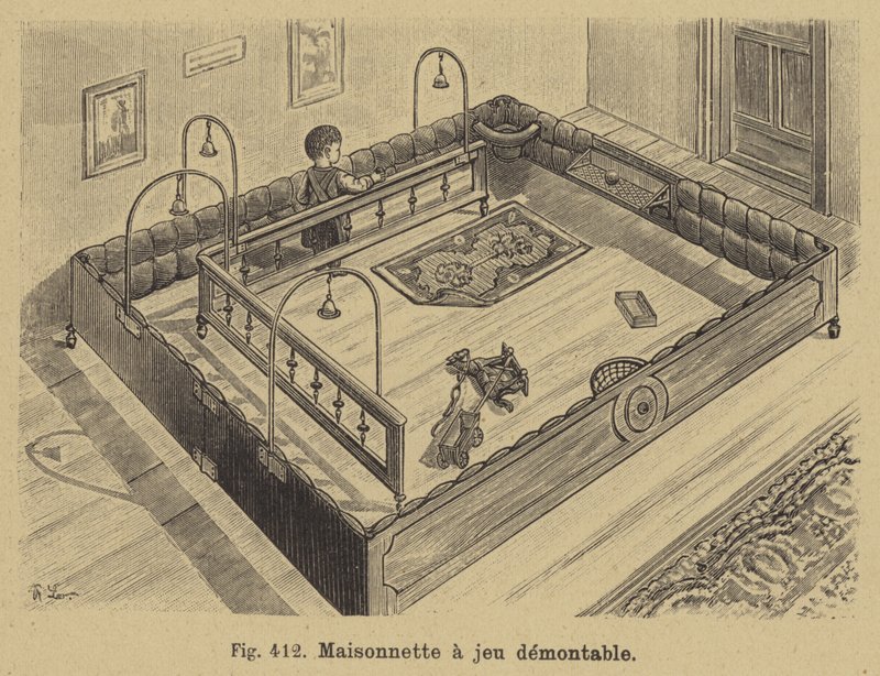 Sammenleggbart lekehus for barn av German School