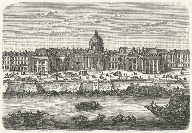 College of the Four Nations, Paris (gravering) av German School