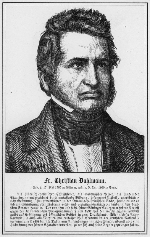 p. Christian Dahlmann (gravering) av German School