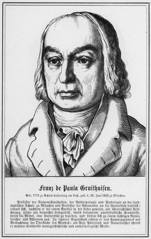 Franz av Paula Gruithuisen (gravering) av German School