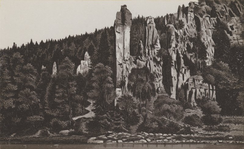 Hans Heiling (litho) av German School