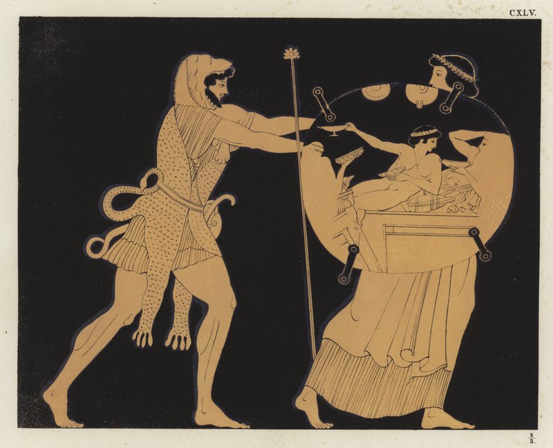 Hercules og Athena av German School