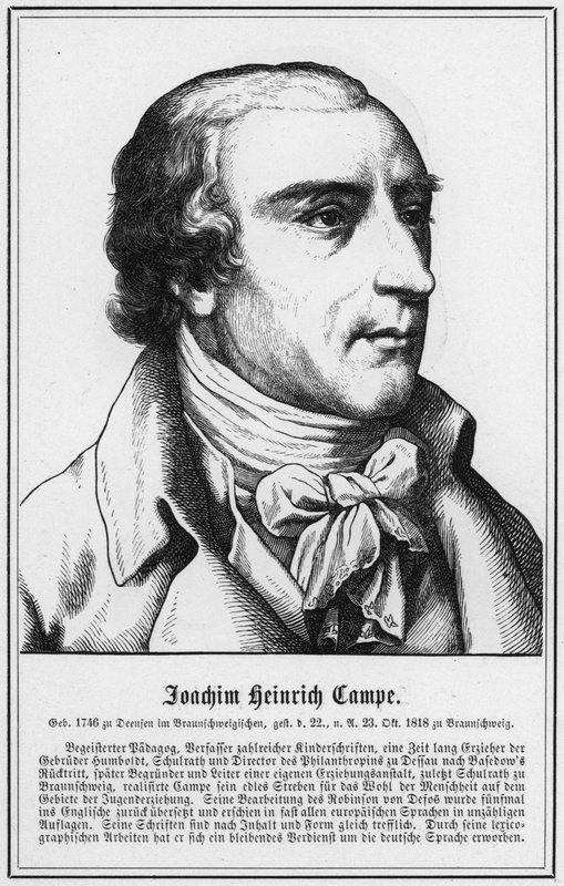 Joachim Heinrich Campe (gravering) av German School