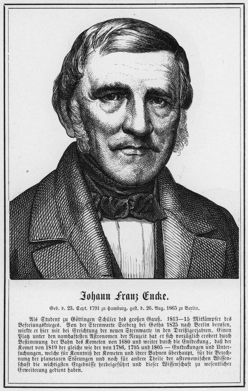 Johann Franz Encke (gravering) av German School
