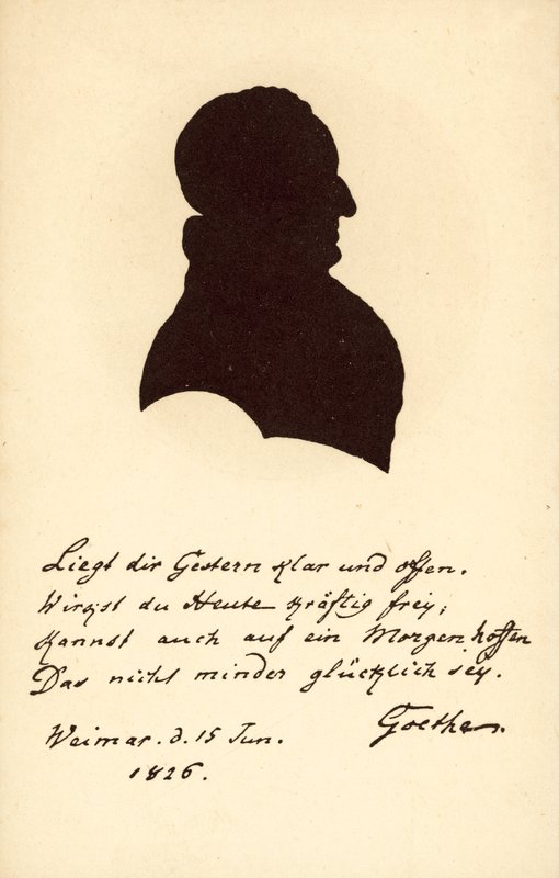 Johann Wolfgang von Goethe (litografi) av German School