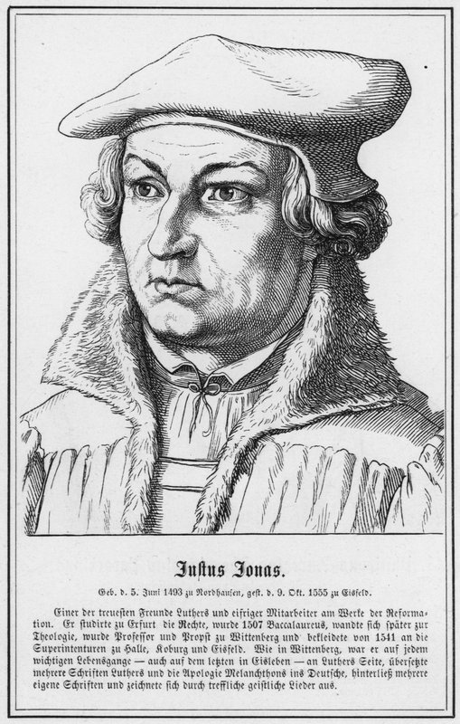 Justus Jonas (gravering) av German School