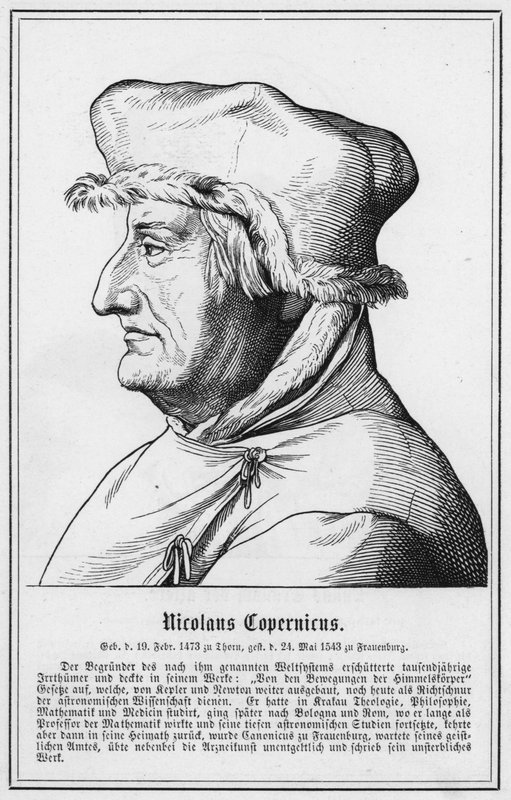 Nicolaus Copernicus (gravering) av German School