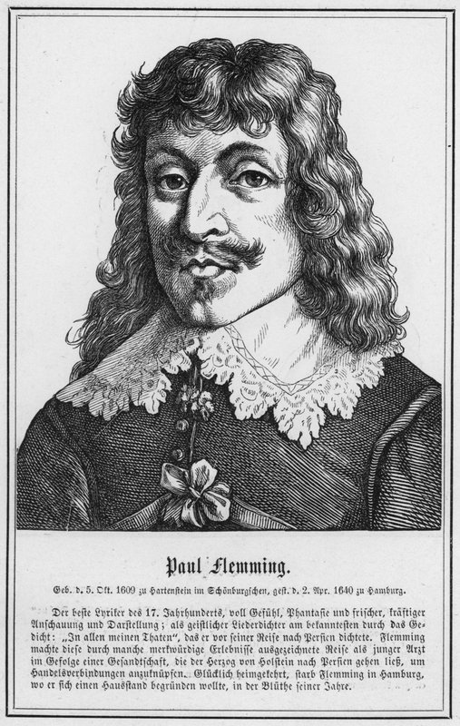 Paul Flemming (gravering) av German School