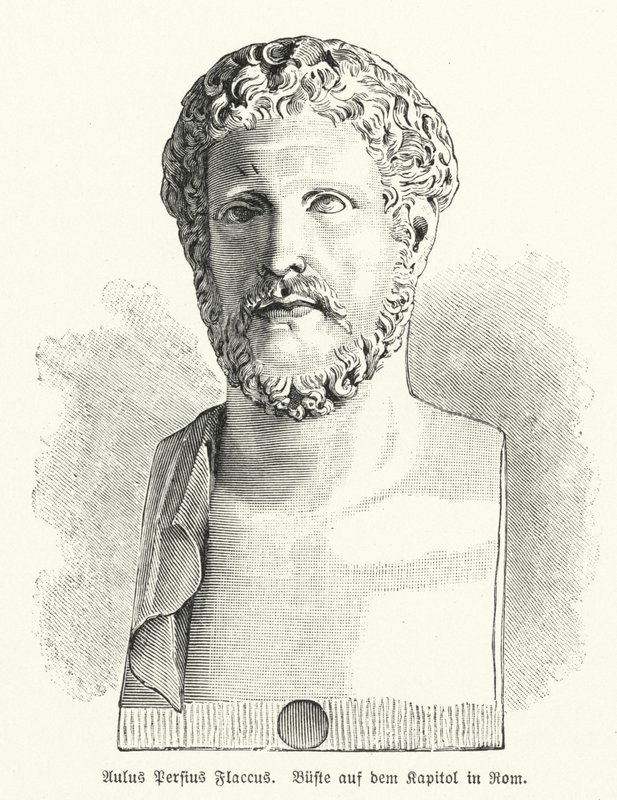 Persius, romersk poet av German School