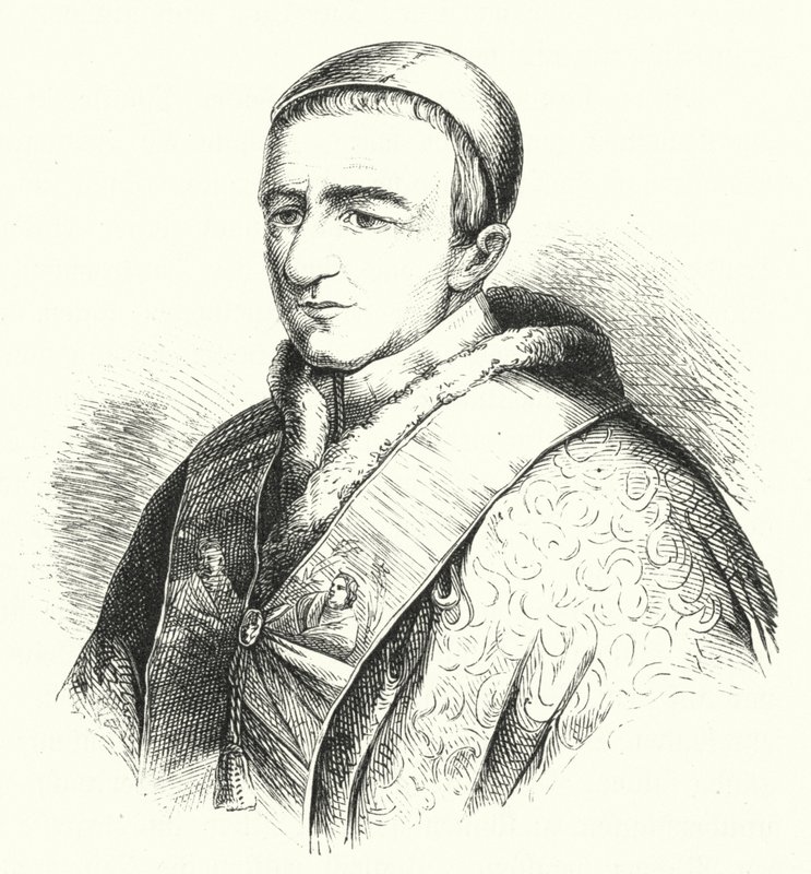 Pave Gregor XVI (gravering) av German School