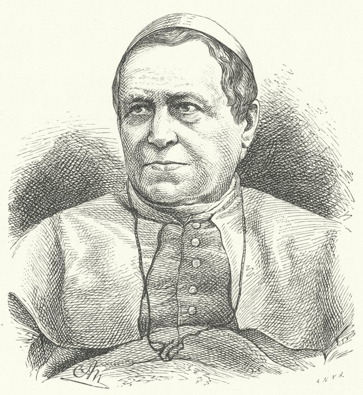 Pave Pius IX (gravering) av German School
