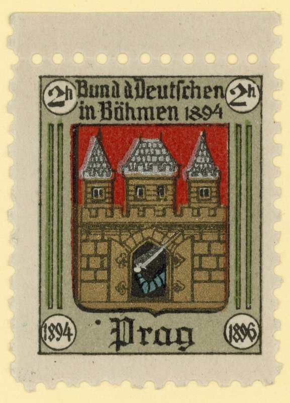 Praha, tyskernes føderasjon i Böhmen, 1894 av German School
