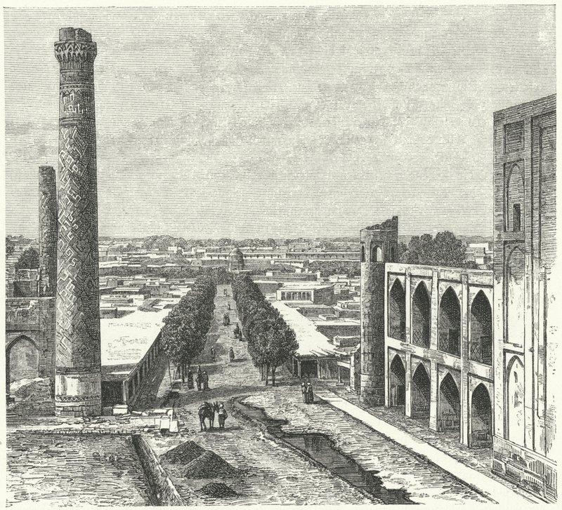 Samarkand (gravering) av German School
